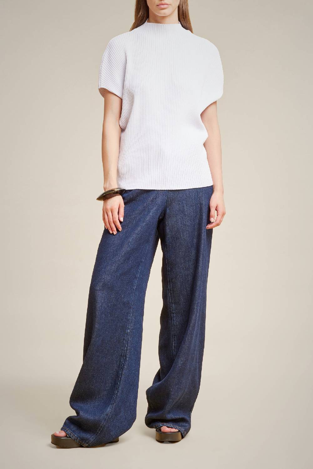 Liviana Conti MAGLIA A COSTE S4LL4SA16A01-0.XS