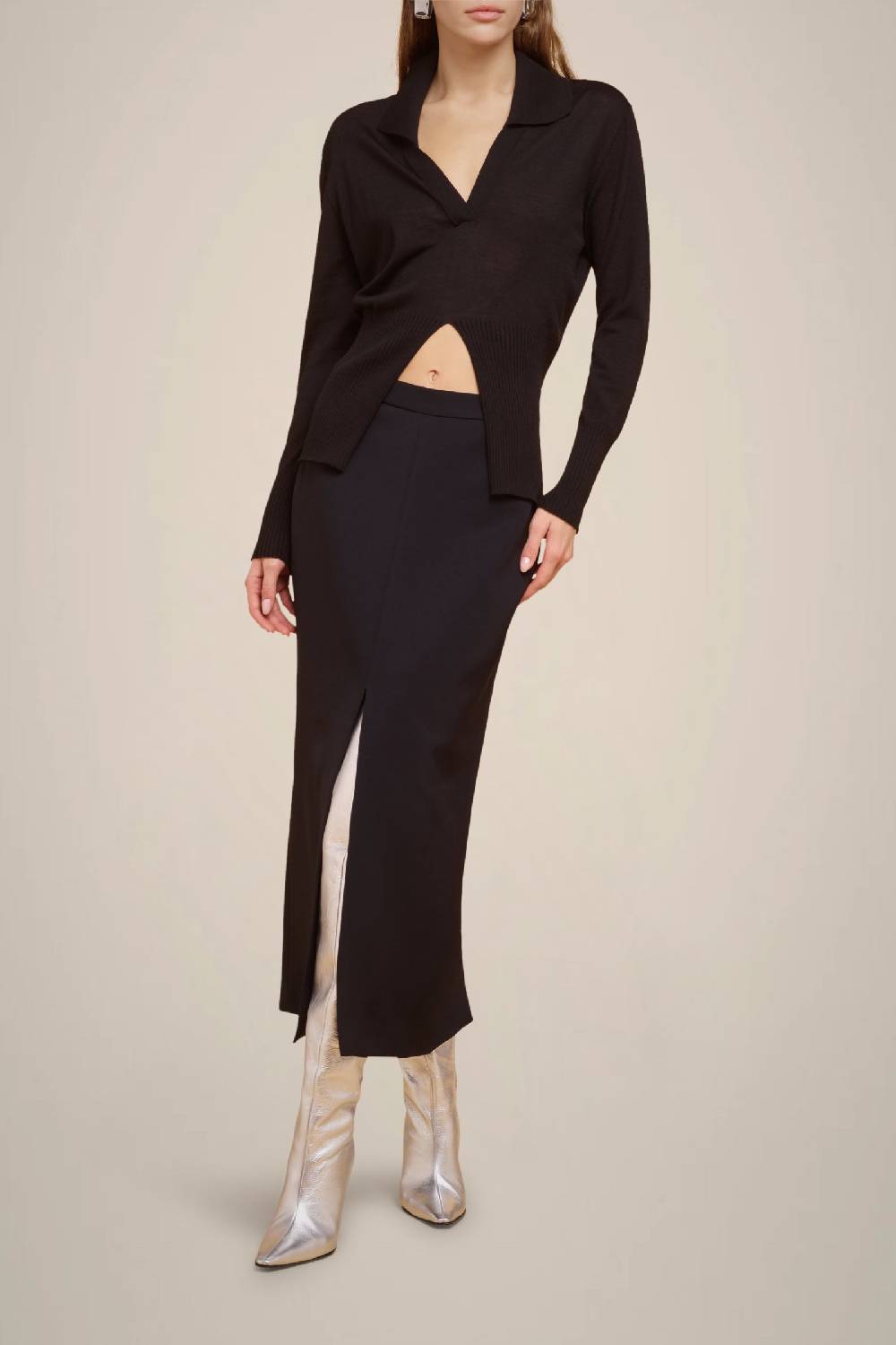 Liviana Conti MAGLIA A POLO W4FF4WA33Y69-0.XS