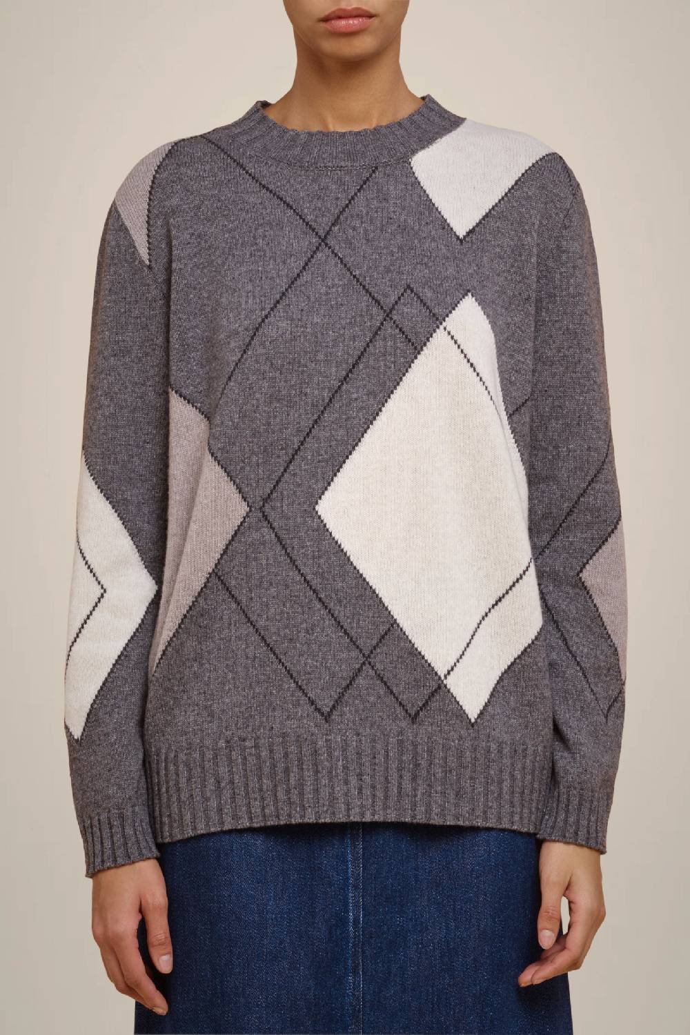 Liviana Conti MAGLIA A ROMBI W4FF4WC39RMB44.XS