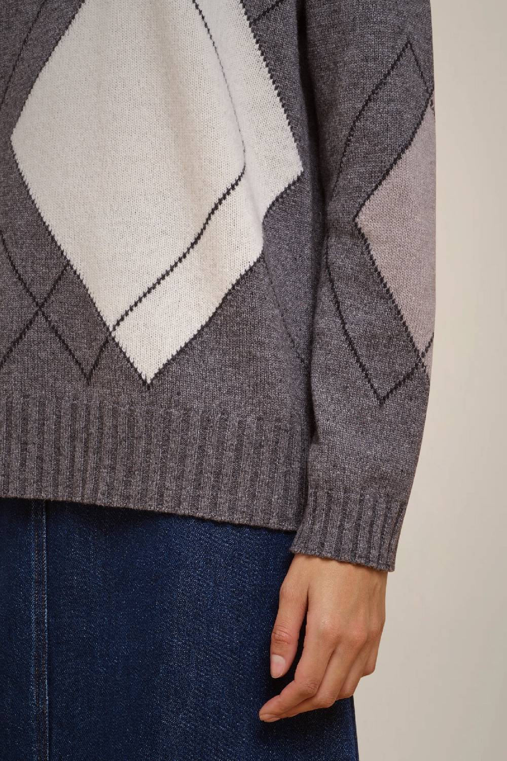 Liviana Conti MAGLIA A ROMBI W4FF4WC39RMB44.XS