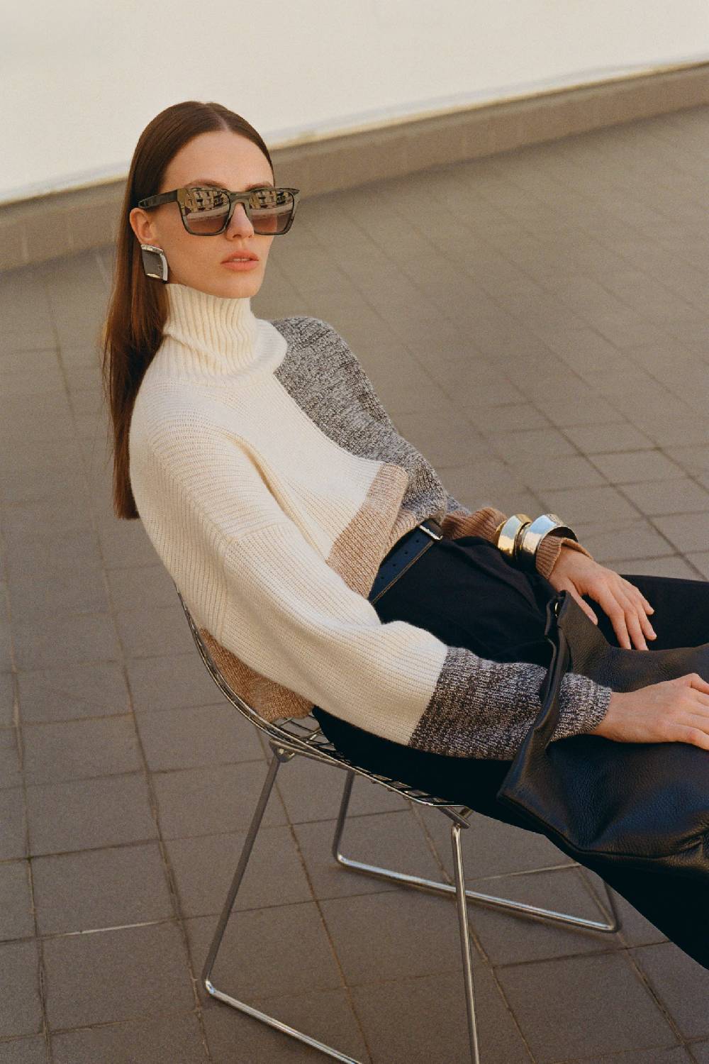 Liviana Conti MAGLIA COLOR BLOCK W4FF4WC32A01TY.XS