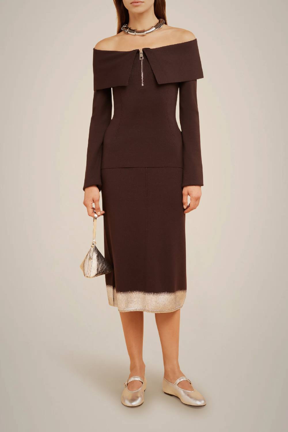 Liviana Conti MAGLIA CON ZIP W4FF4WF06W36-0.XS