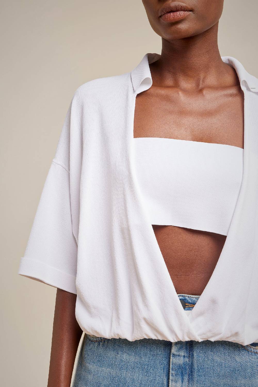 Liviana Conti MAGLIA INCROCIATA S4LL4SA15A01-0.XS