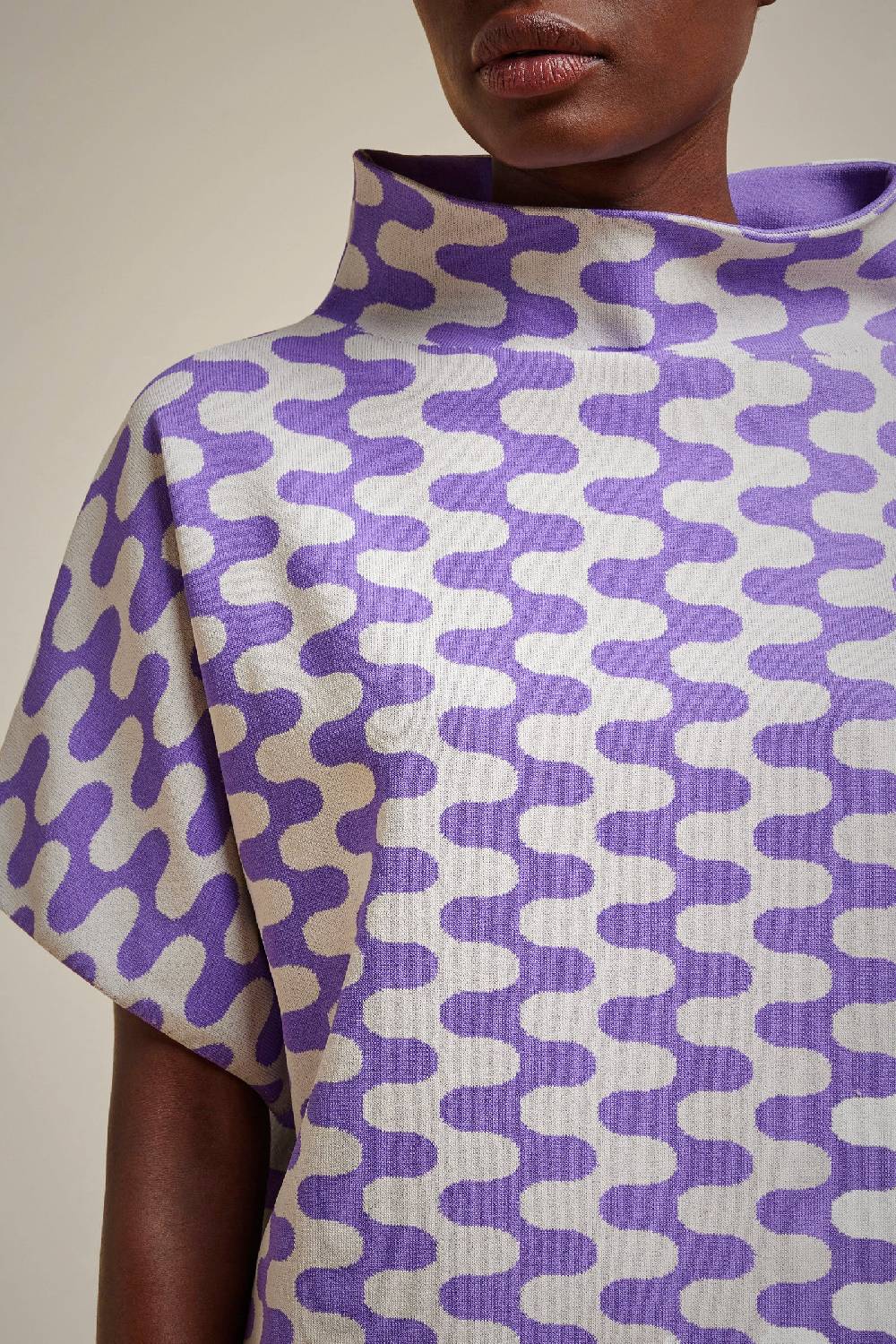 Liviana Conti MAGLIA JACQUARD S4FF4SA45ONDE1.S