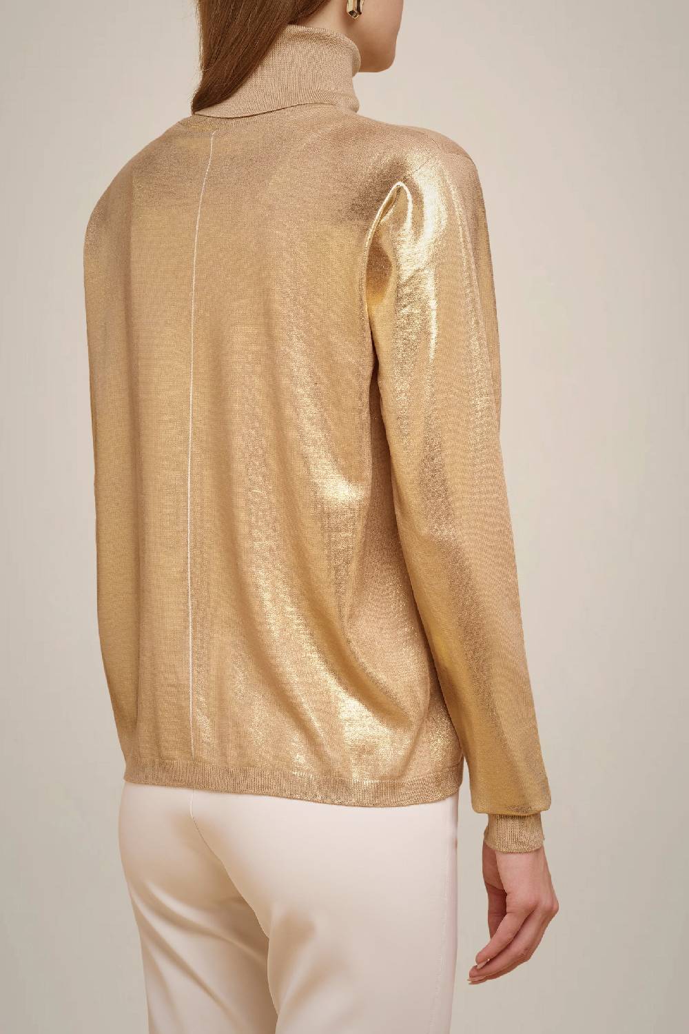 Liviana Conti MAGLIA LAMINATA W4FF4WA05T50-Z.XS