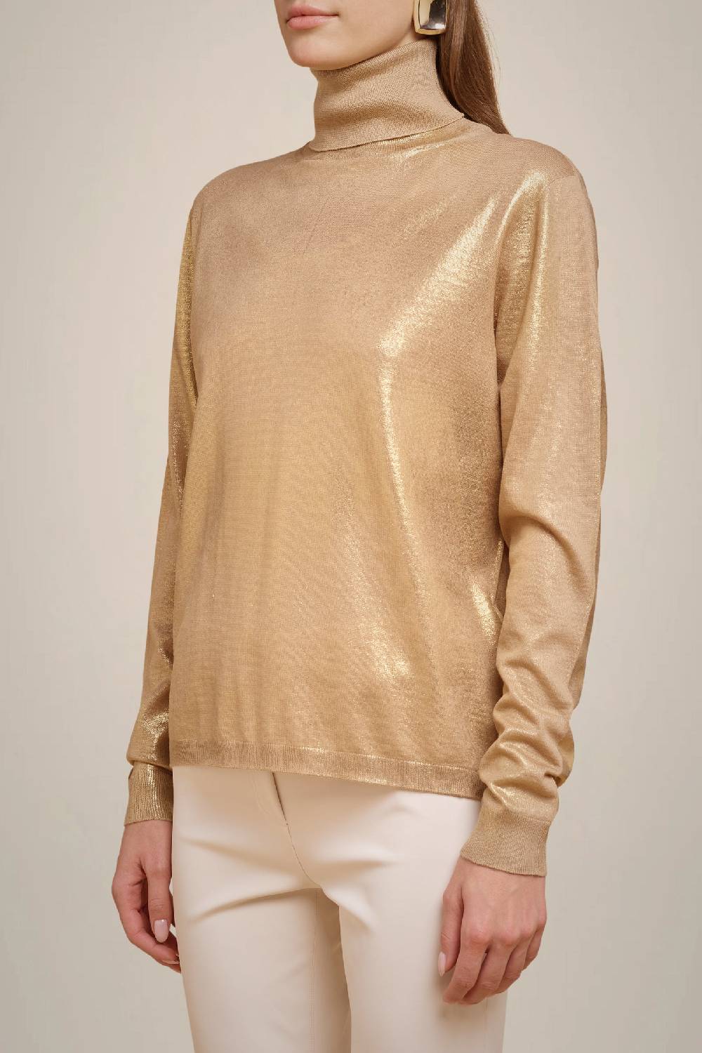 Liviana Conti MAGLIA LAMINATA W4FF4WA05T50-Z.XS