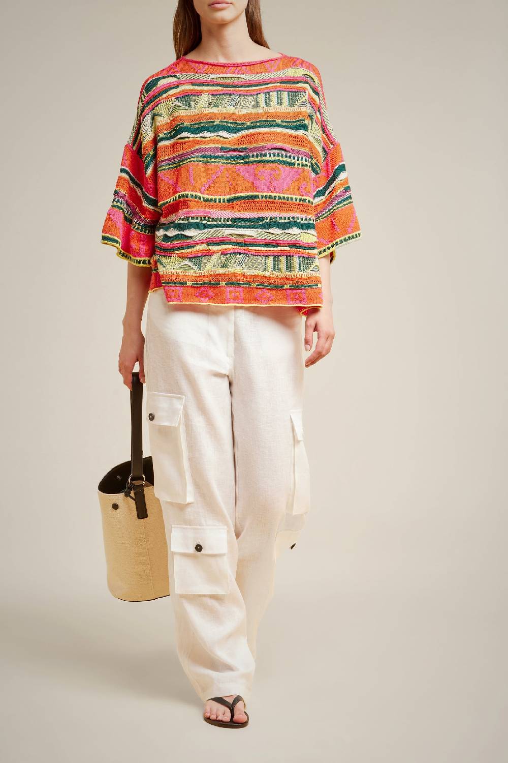 Liviana Conti MAGLIA MULTICOLOR S4LL4SC4018MLT.XS