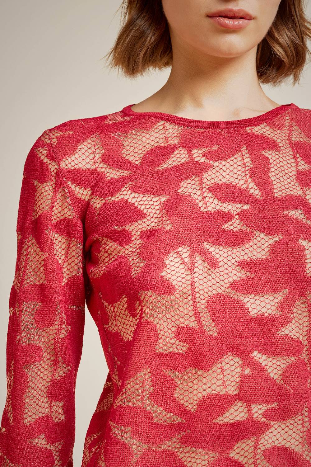 Liviana Conti MAGLIA PIZZO S4LL4SA90G36-E.XS