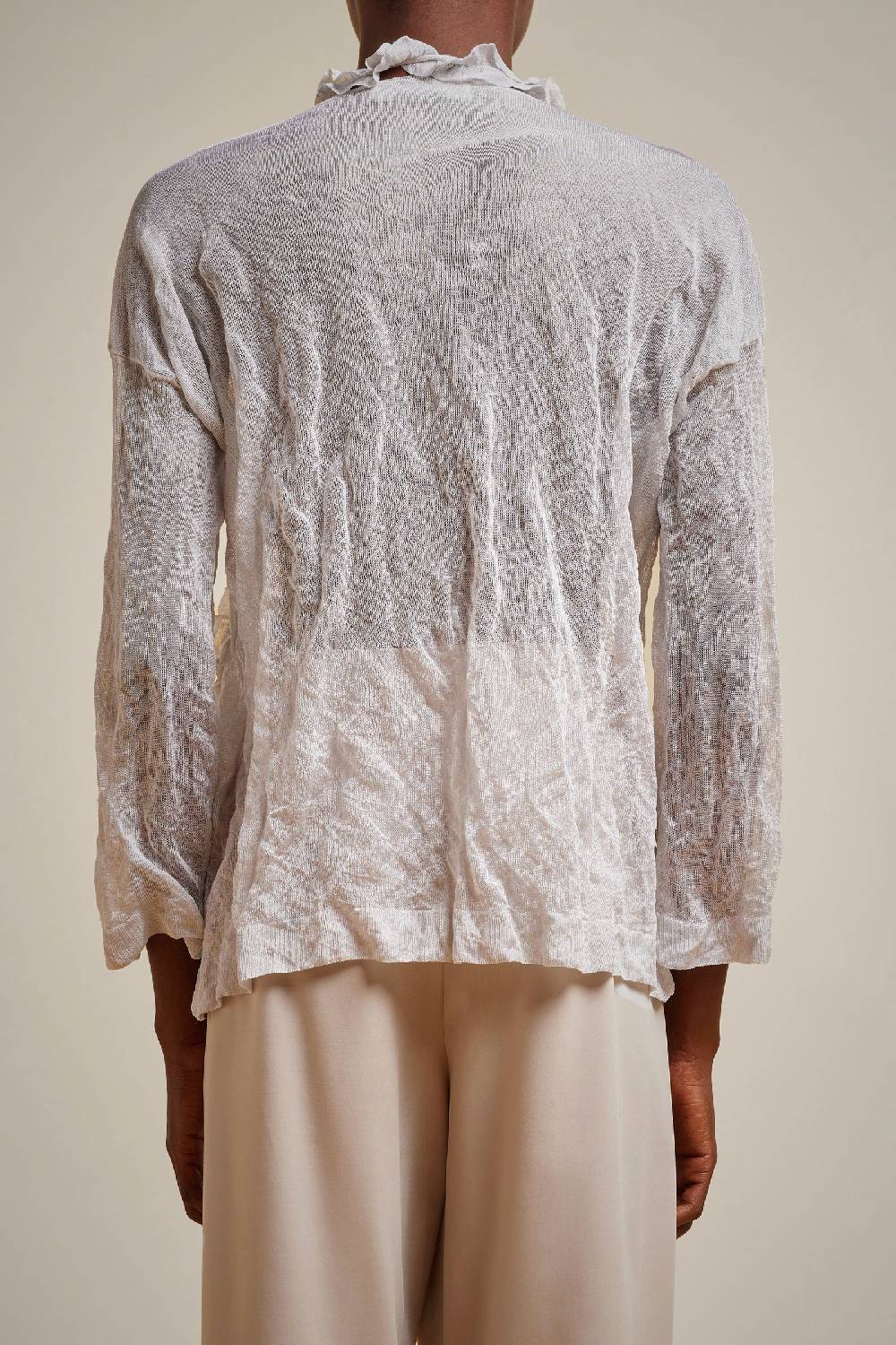 Liviana Conti MAGLIA ROUCHES S4FF4SG06A01-0.XS