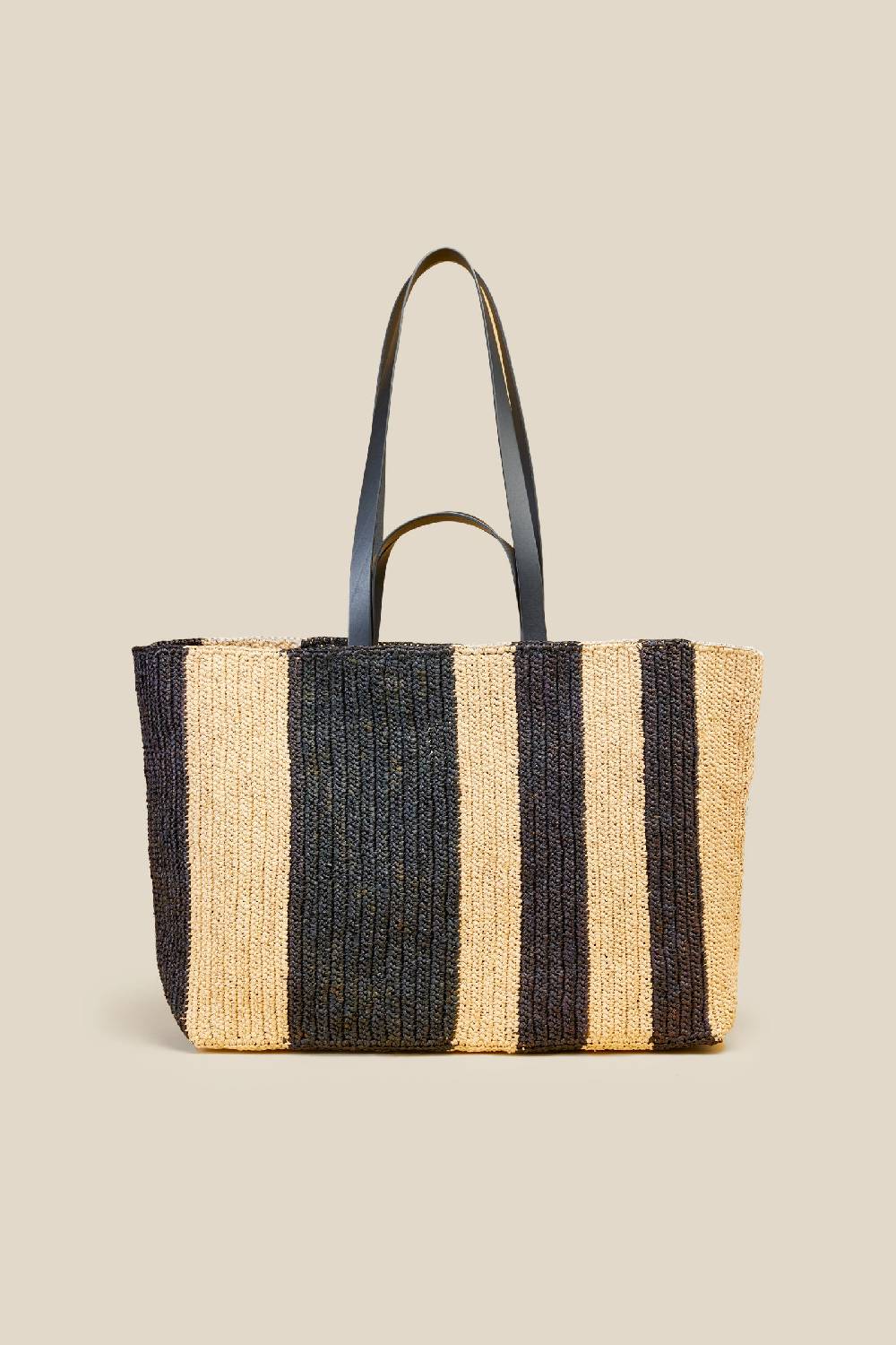 Liviana Conti MAXI TOTE A RIGHE S4AA4SA84A15-Y.NR