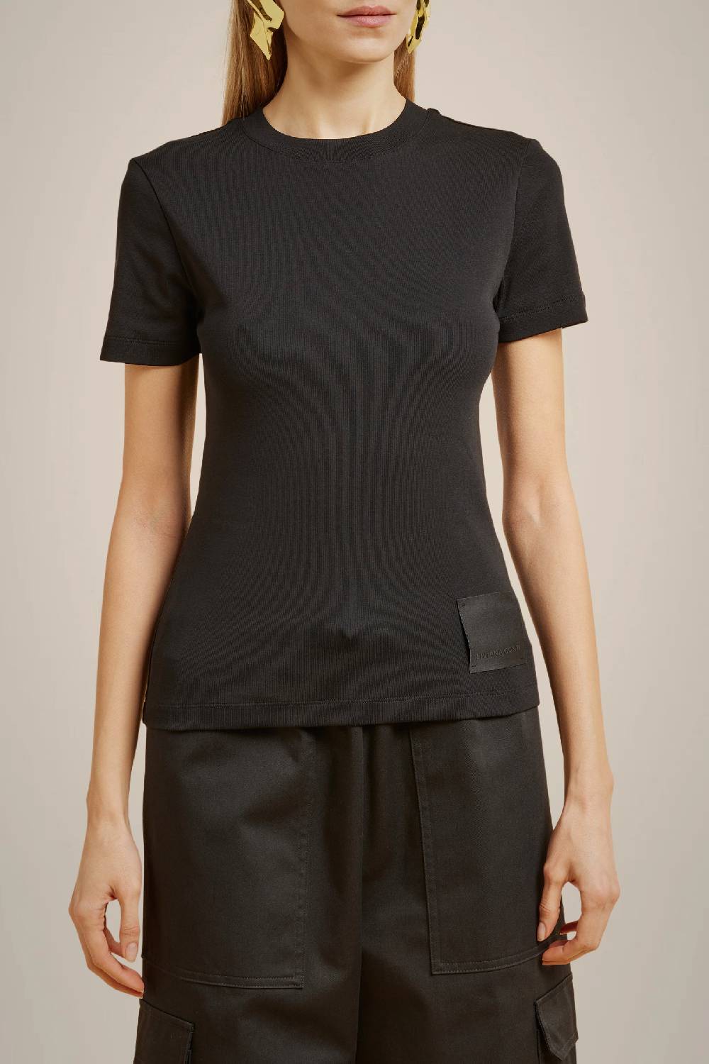 Liviana Conti T-SHIRT A COSTE W4LL4WW62Y69-0.XS