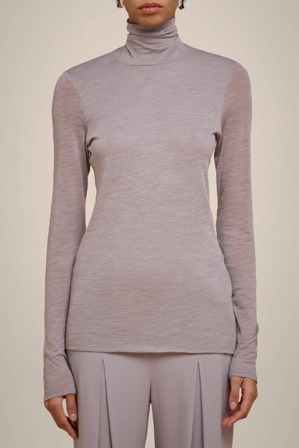 Liviana Conti T-SHIRT COLLO ALTO W4FF4WH17X72-0.XS