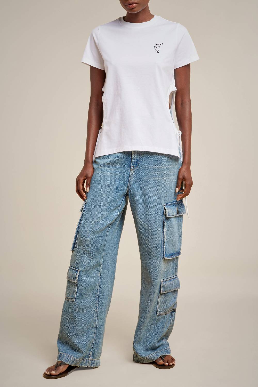 Liviana Conti T-SHIRT RICAMO S4LL4SW70A01-0.XS