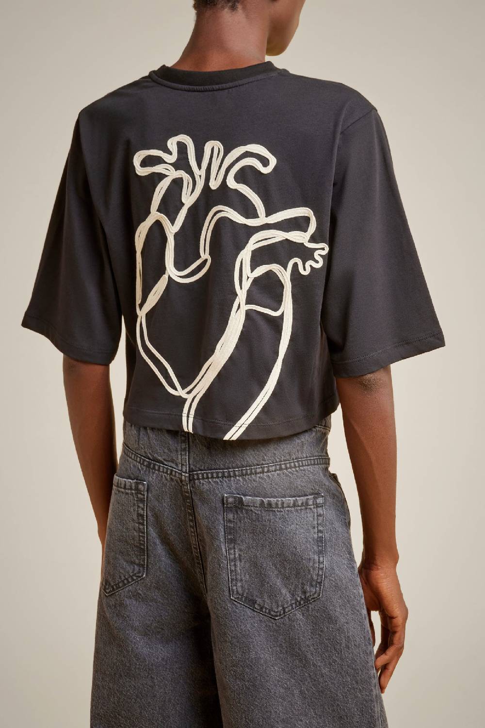 Liviana Conti T-SHIRT RICAMO S4LL4SW81Y69-0.XS