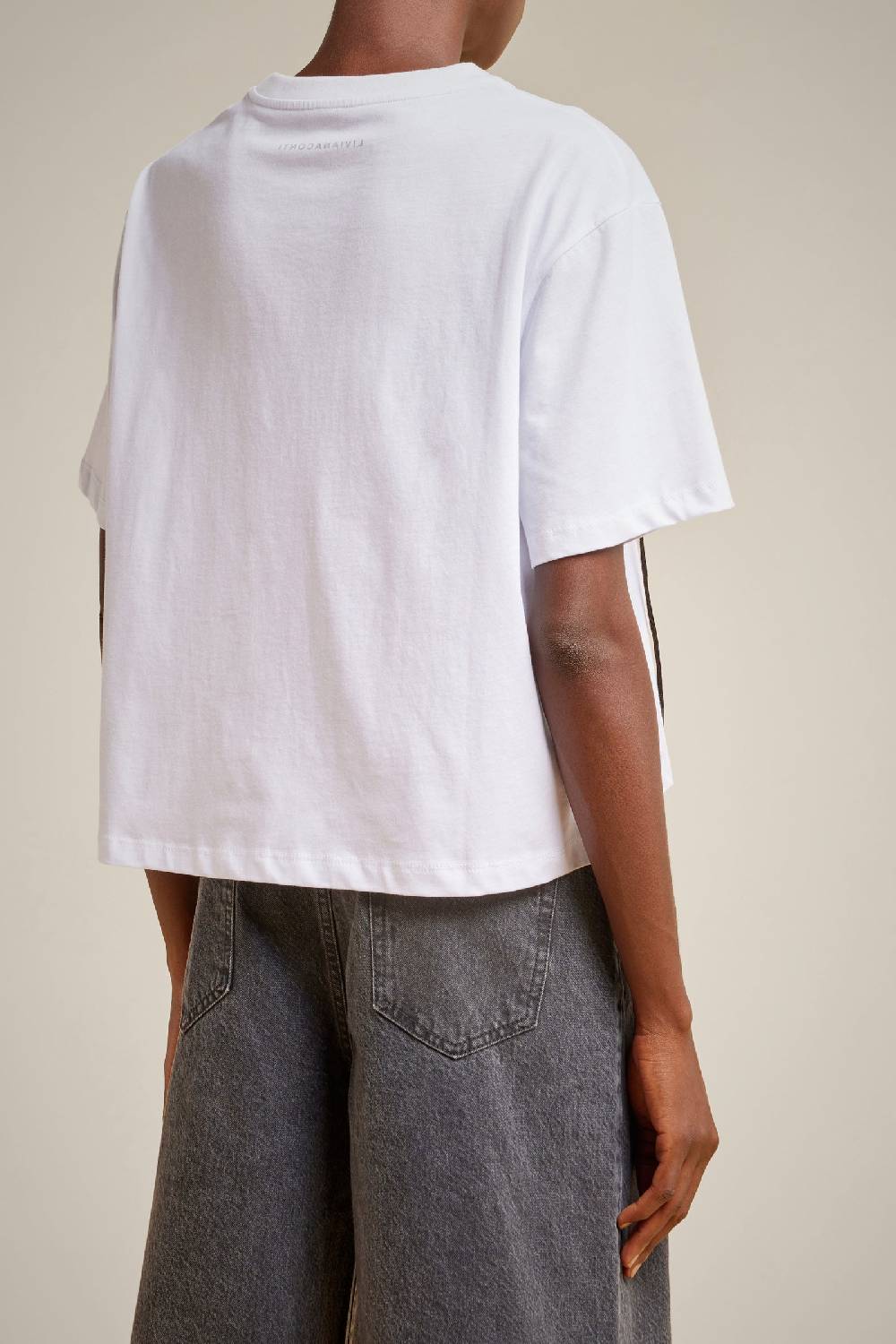 Liviana Conti T-SHIRT RICAMO S4LL4SW82A01-0.XS