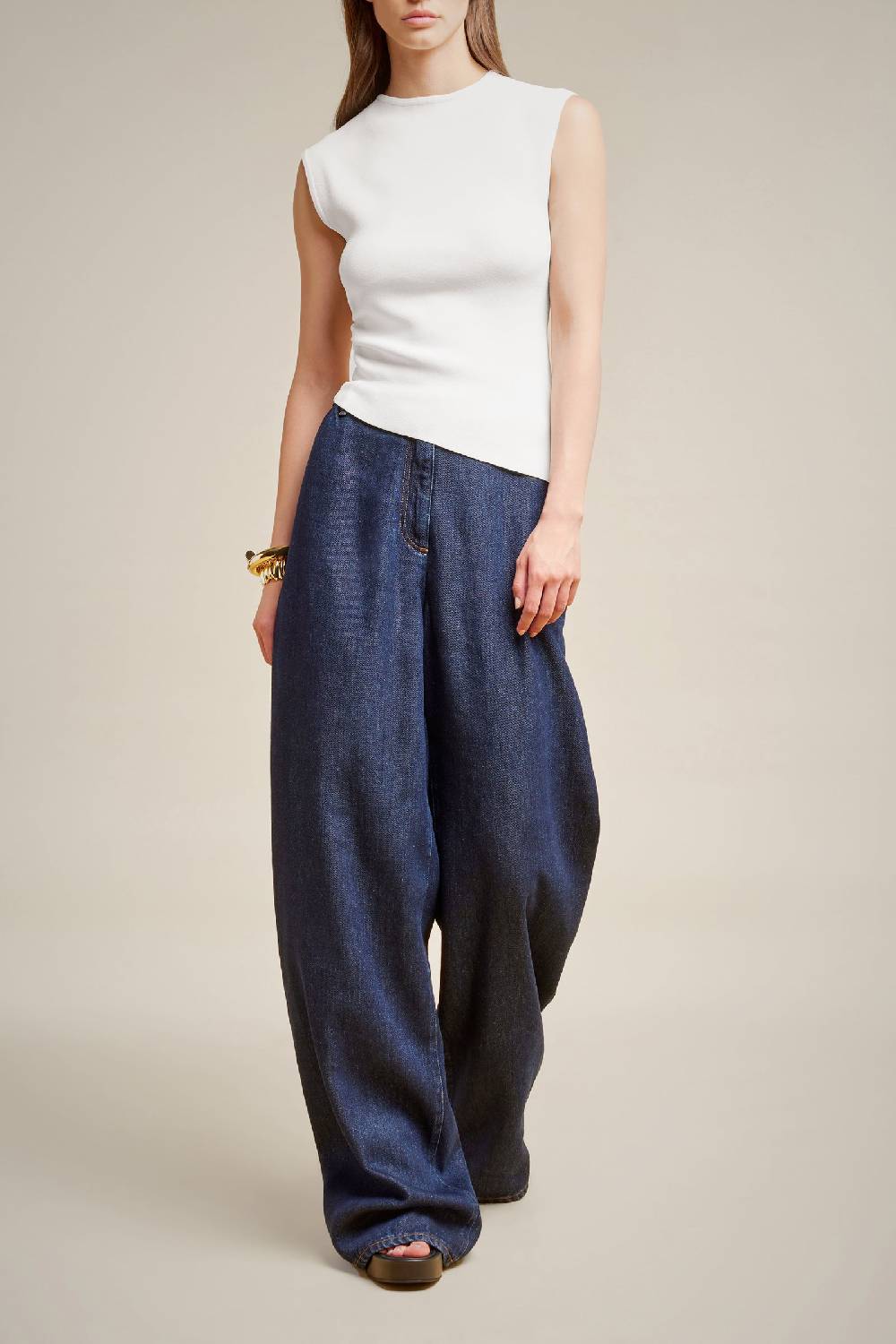 Liviana Conti TOP ASIMMETRICO S4LL4SA07Y69-0.XL