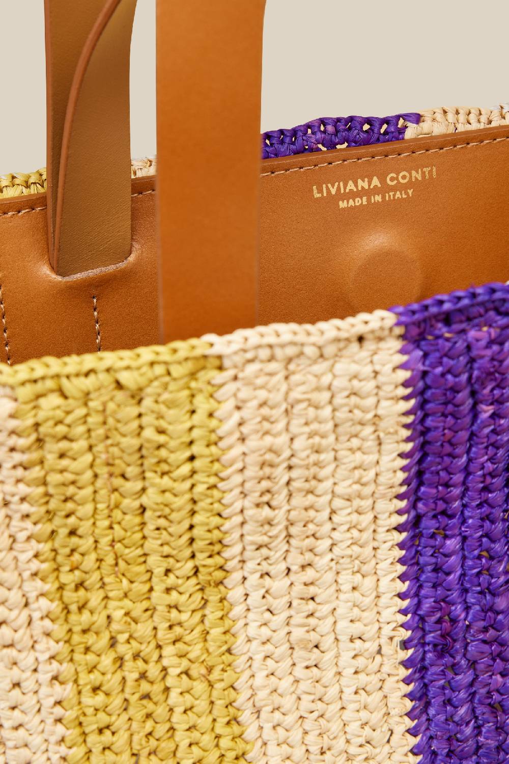 Liviana Conti TOTE A RIGHE S4AA4SA8314MLT.NR