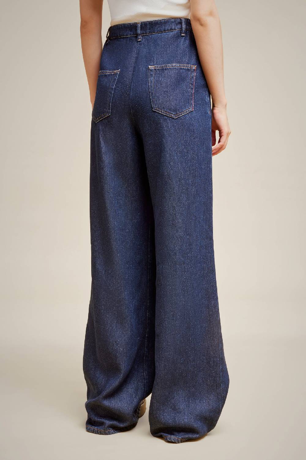 Liviana Conti WIDE-LEG JEANS S4LL4SY86Z83-0.27