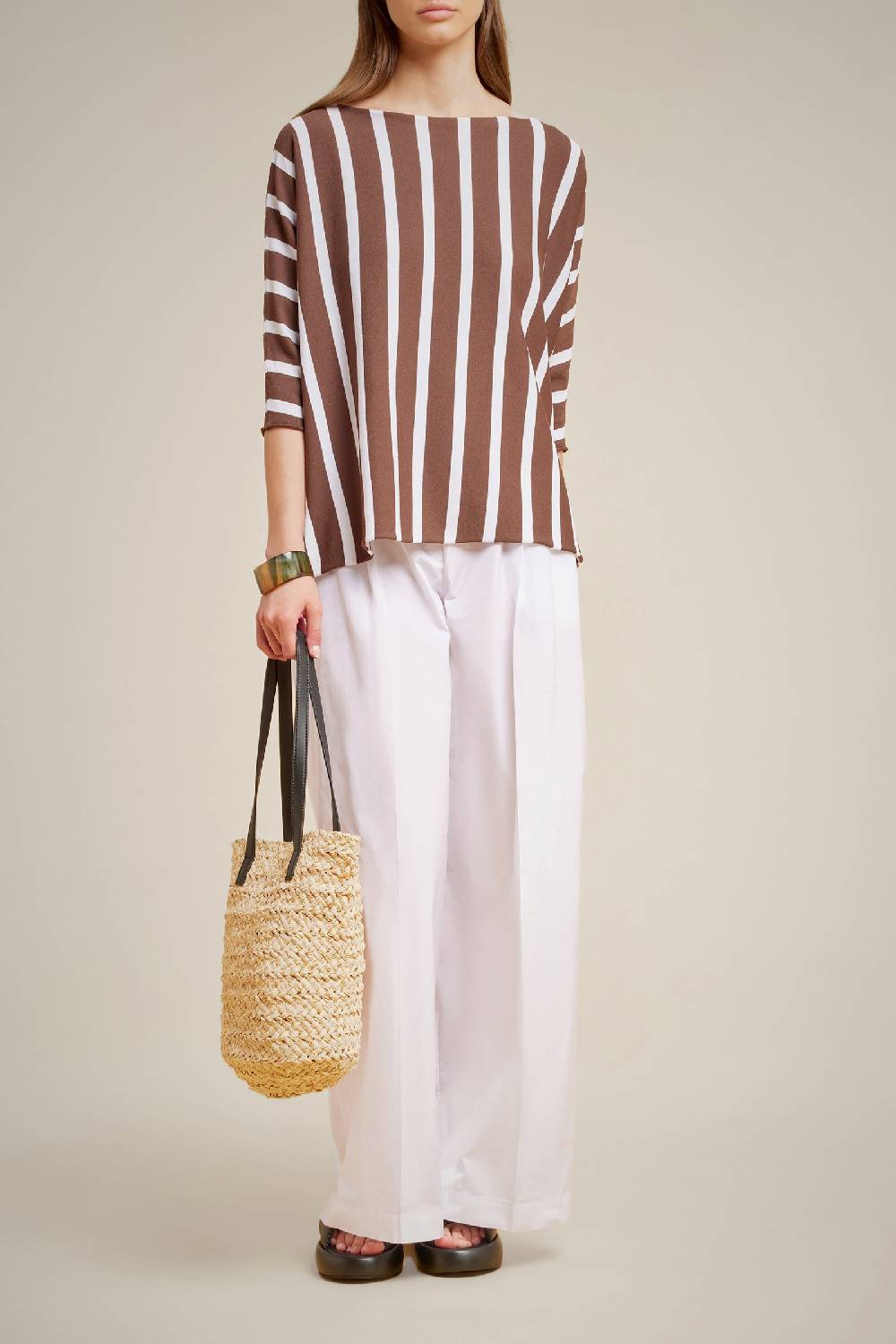 Liviana Conti MAGLIA ASSIMMETRICA S4LL4SA62W25-A.XS