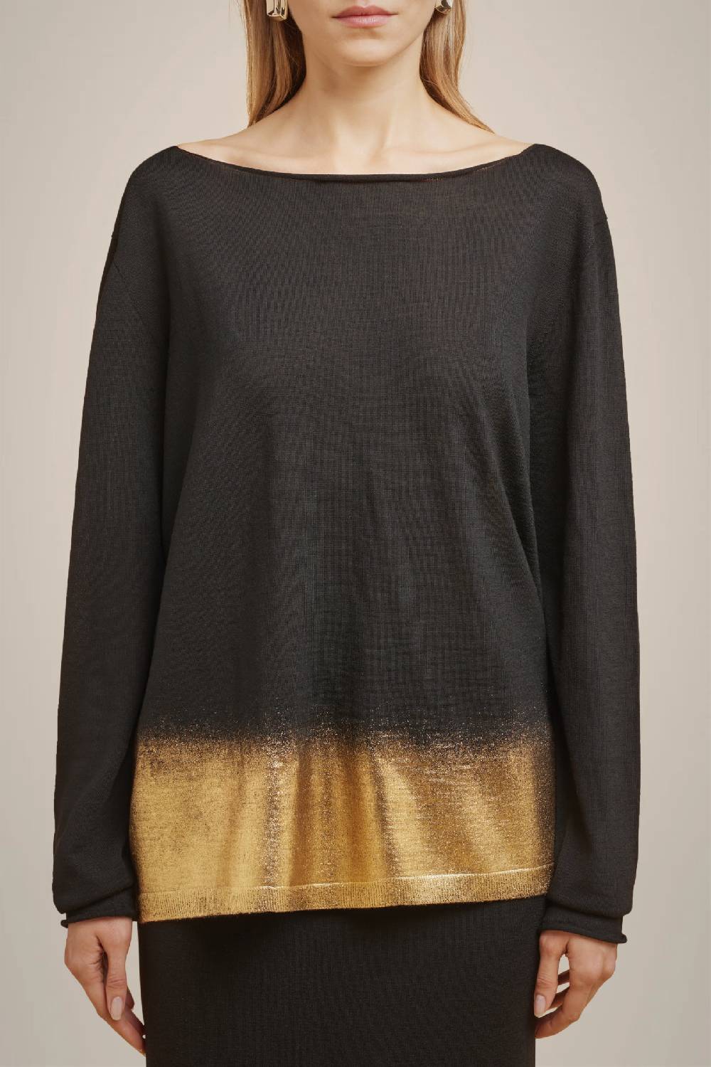 Liviana Conti MAGLIA BORDO LAMINATO W4FF4WA02Y69Z1.XS