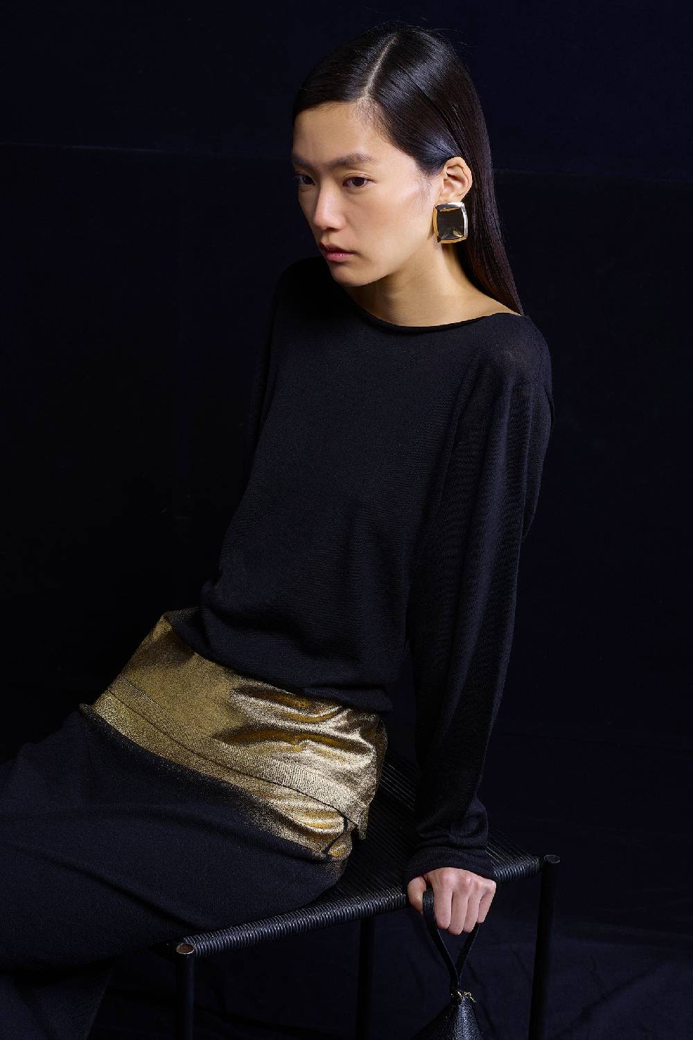 Liviana Conti MAGLIA BORDO LAMINATO W4FF4WA02Y69Z1.XS