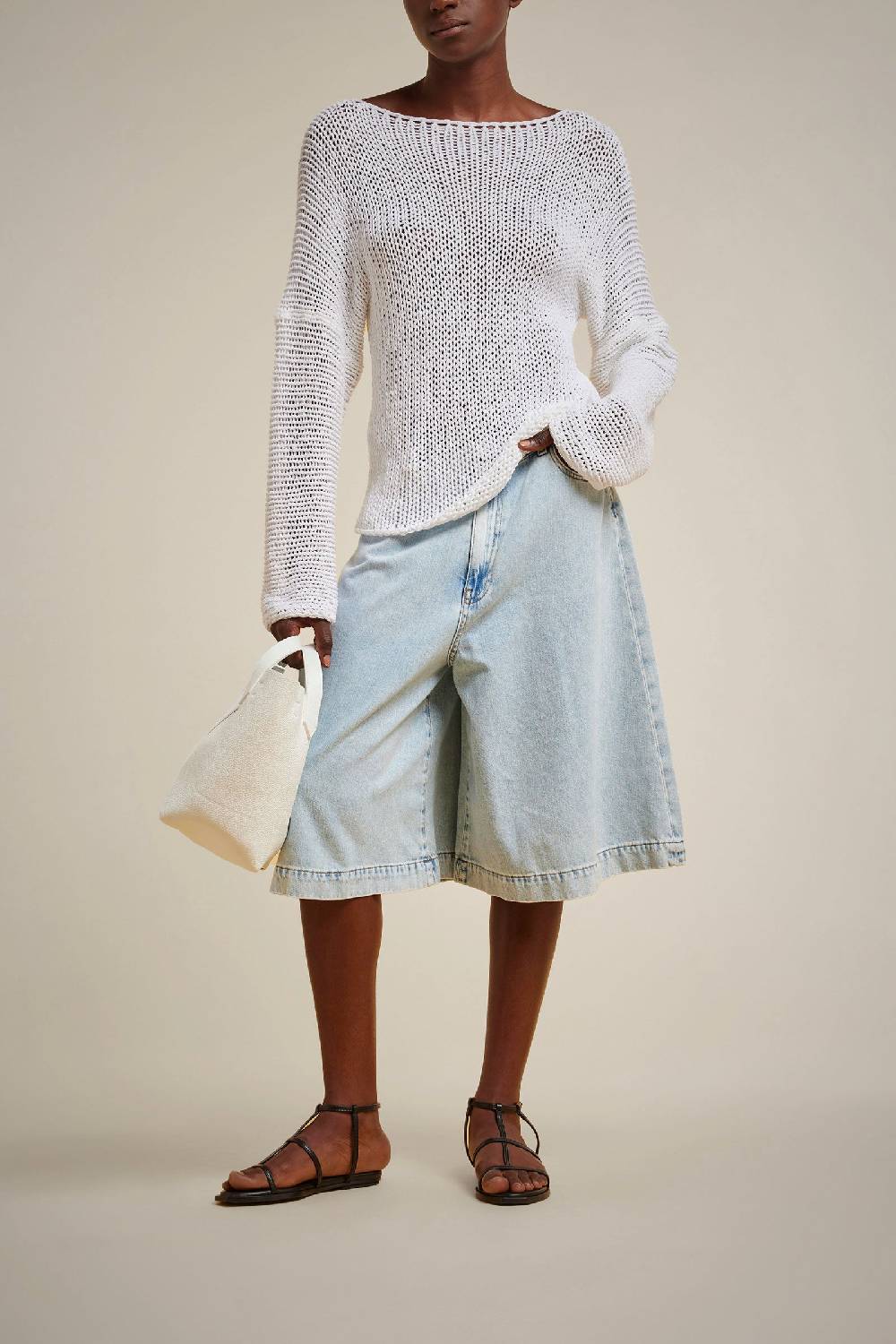 Liviana Conti MAGLIA EFFETTO PIZZO S4FF4SB08A01-0.XS