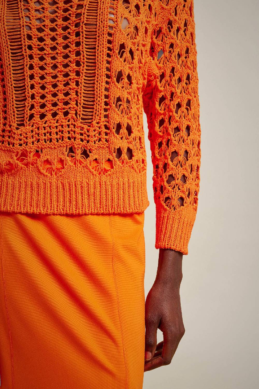 Liviana Conti MAGLIA EFFETTO PIZZO S4FF4SB10C54-0.XS