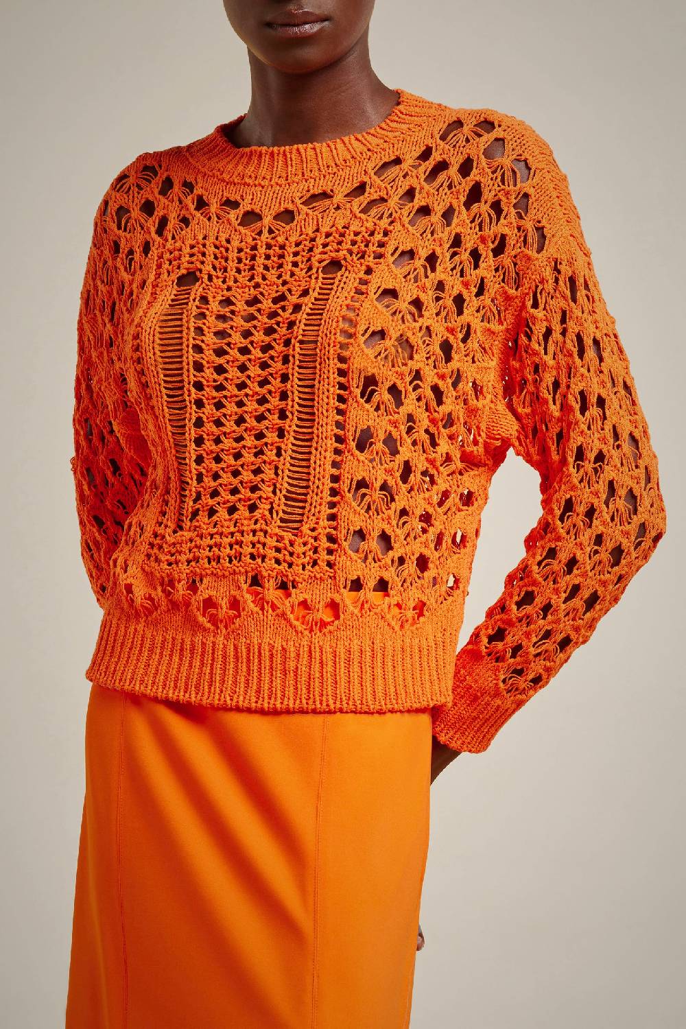 Liviana Conti MAGLIA EFFETTO PIZZO S4FF4SB10C54-0.XS