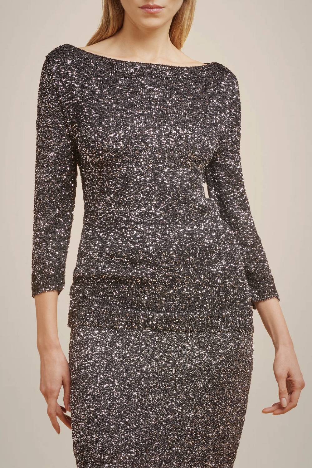 Liviana Conti MAGLIA FULL PAILLETTES W4FF4WG35Y69Z2.XS