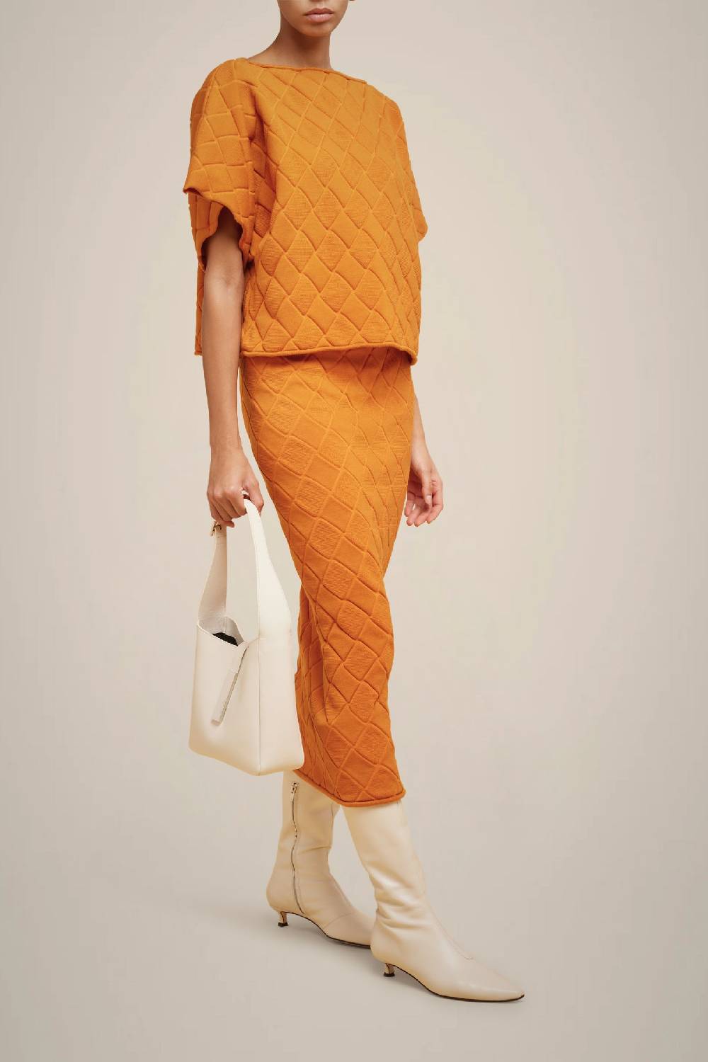 Liviana Conti MAGLIA JACQUARD A RILIEVO W4FF4WA74C06-0.XS