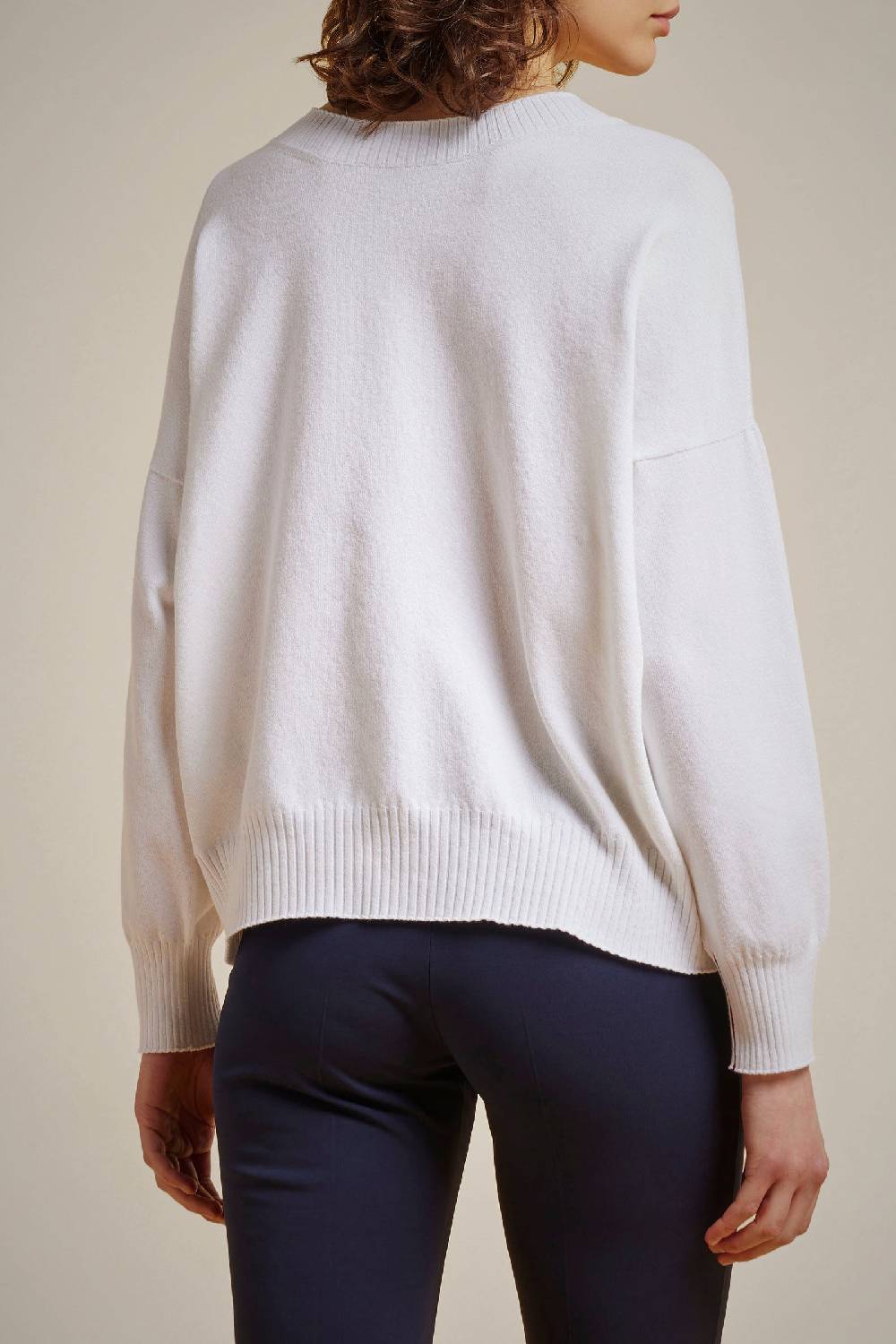 Liviana Conti MAGLIA OVER FRONT/BA S4FF4SC65A01-0.XS