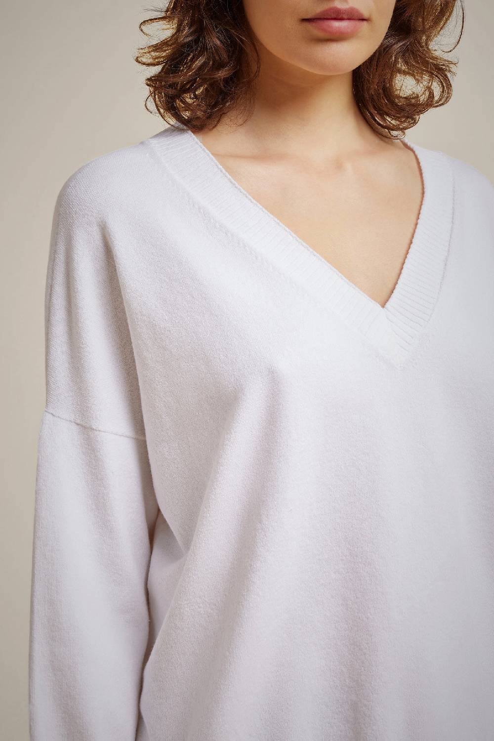 Liviana Conti MAGLIA OVER FRONT/BA S4FF4SC65A01-0.XS