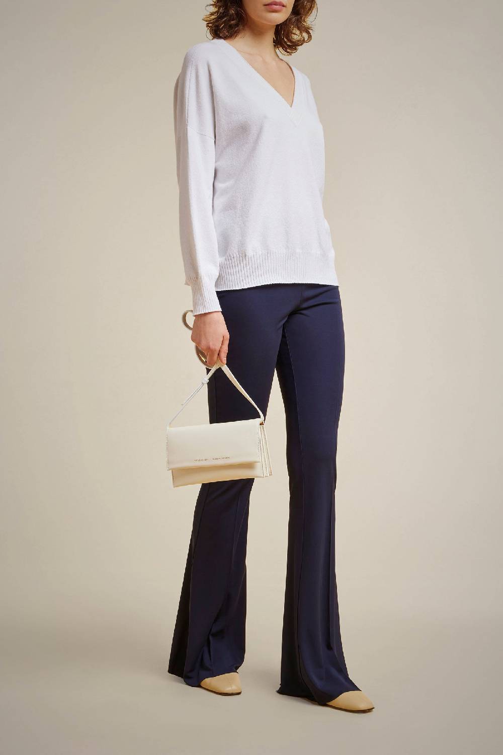 Liviana Conti MAGLIA OVER FRONT/BA S4FF4SC65A01-0.XS