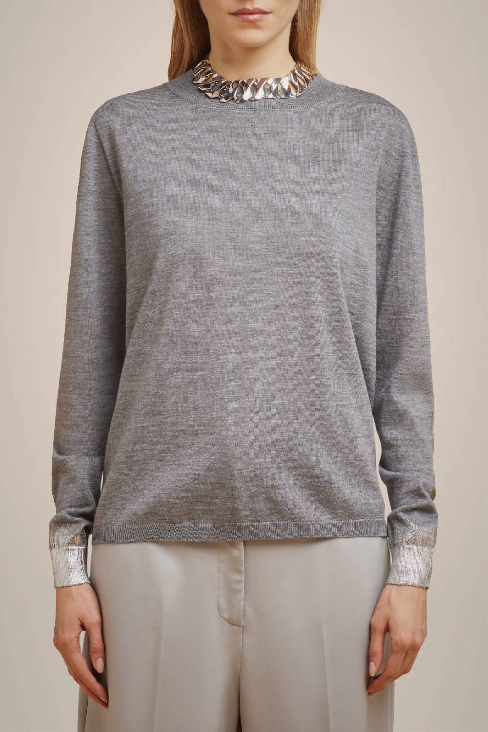 Liviana Conti MAGLIA POLSI LAMINATI W4FF4WA04X92-Z.XS