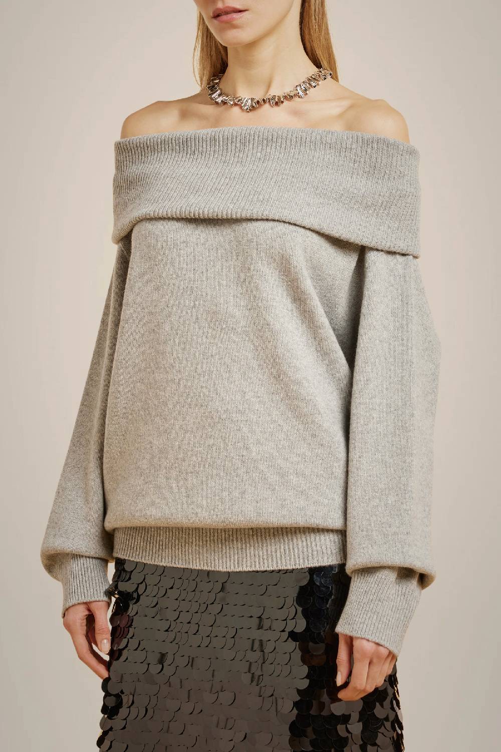 Liviana Conti MAGLIA SPALLA SCOPERTE IN CASHMERE RICICLATO W4LL4WC12X47-0.XS