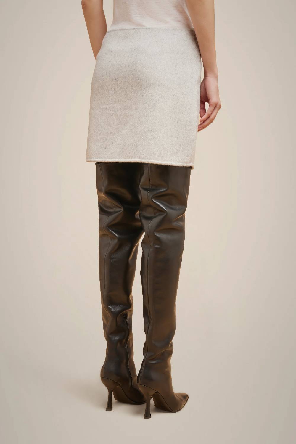 Liviana Conti MINI GONNA IN 100% LANA W4FF4WW66X47-0.38