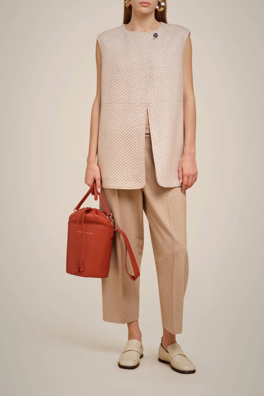 Liviana Conti PANTALONE CROP PUNTO MILANO W4FF4WI37W69-0.38