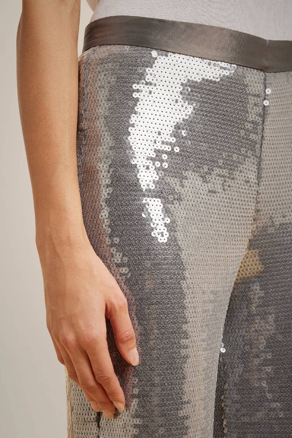 Liviana Conti PANTALONE FULL PAILLETTES W4LL4WQ50Y13-0.38