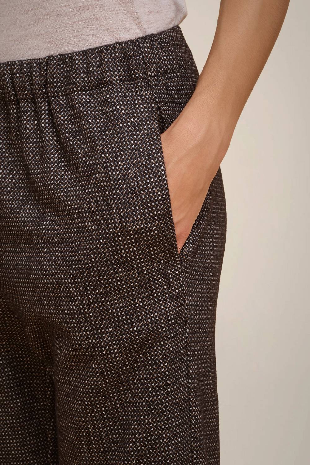 Liviana Conti PANTALONE PANNO CASHMERE W4FF4WL37SAL-3.38