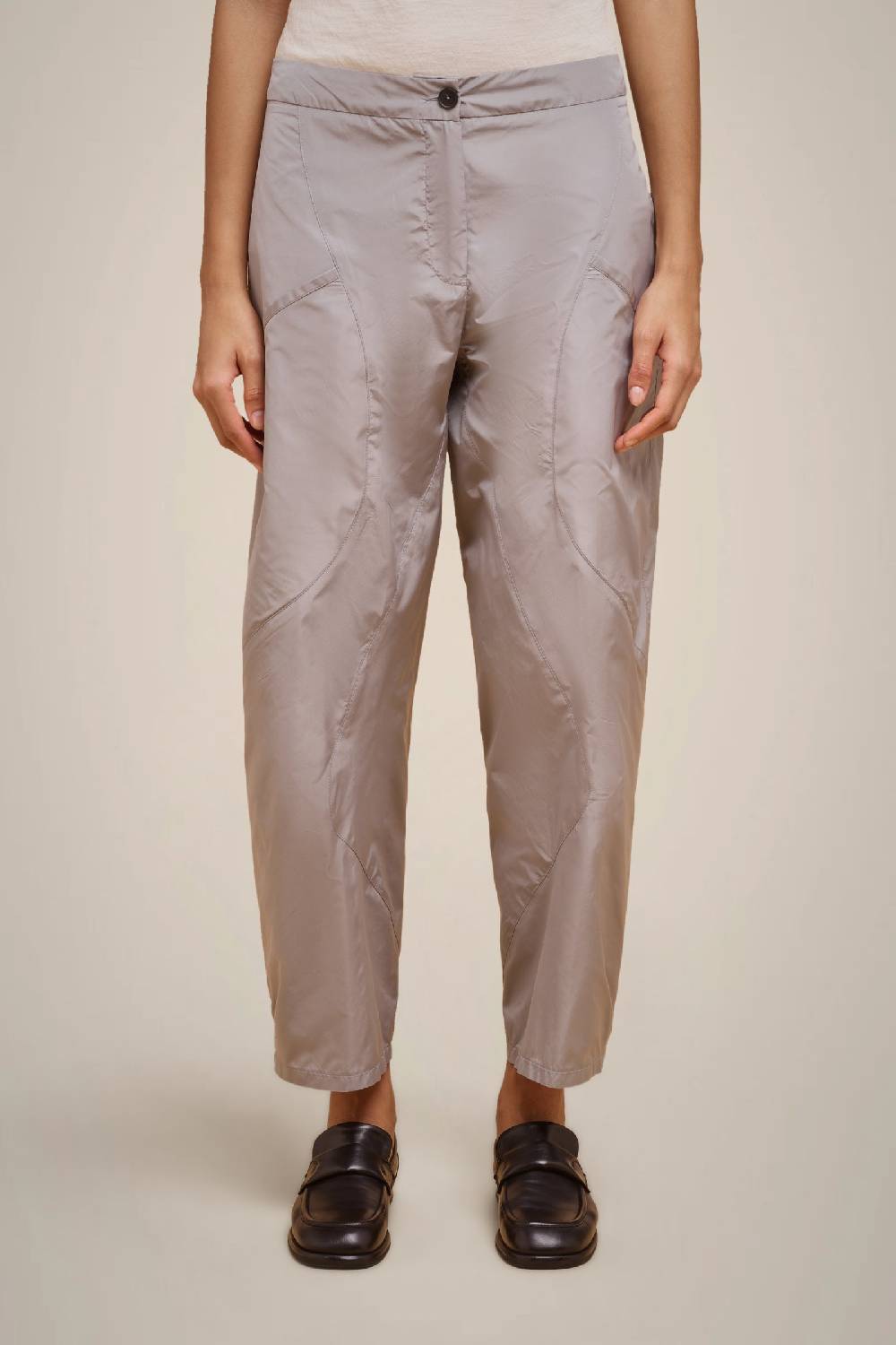 Liviana Conti PANTALONE TAGLI IN TAFFETA' W4FF4WY30X72-0.38