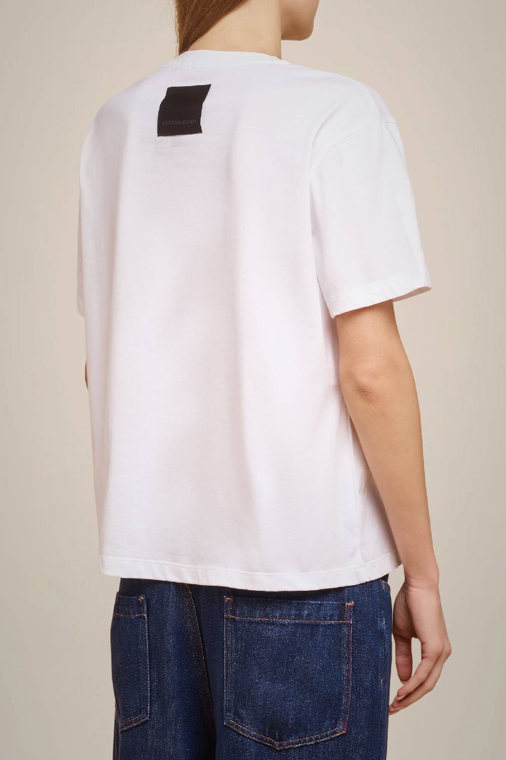 Liviana Conti T-SHIRT STAMPA LAMINA W4FF4WW70A01Z1.XS