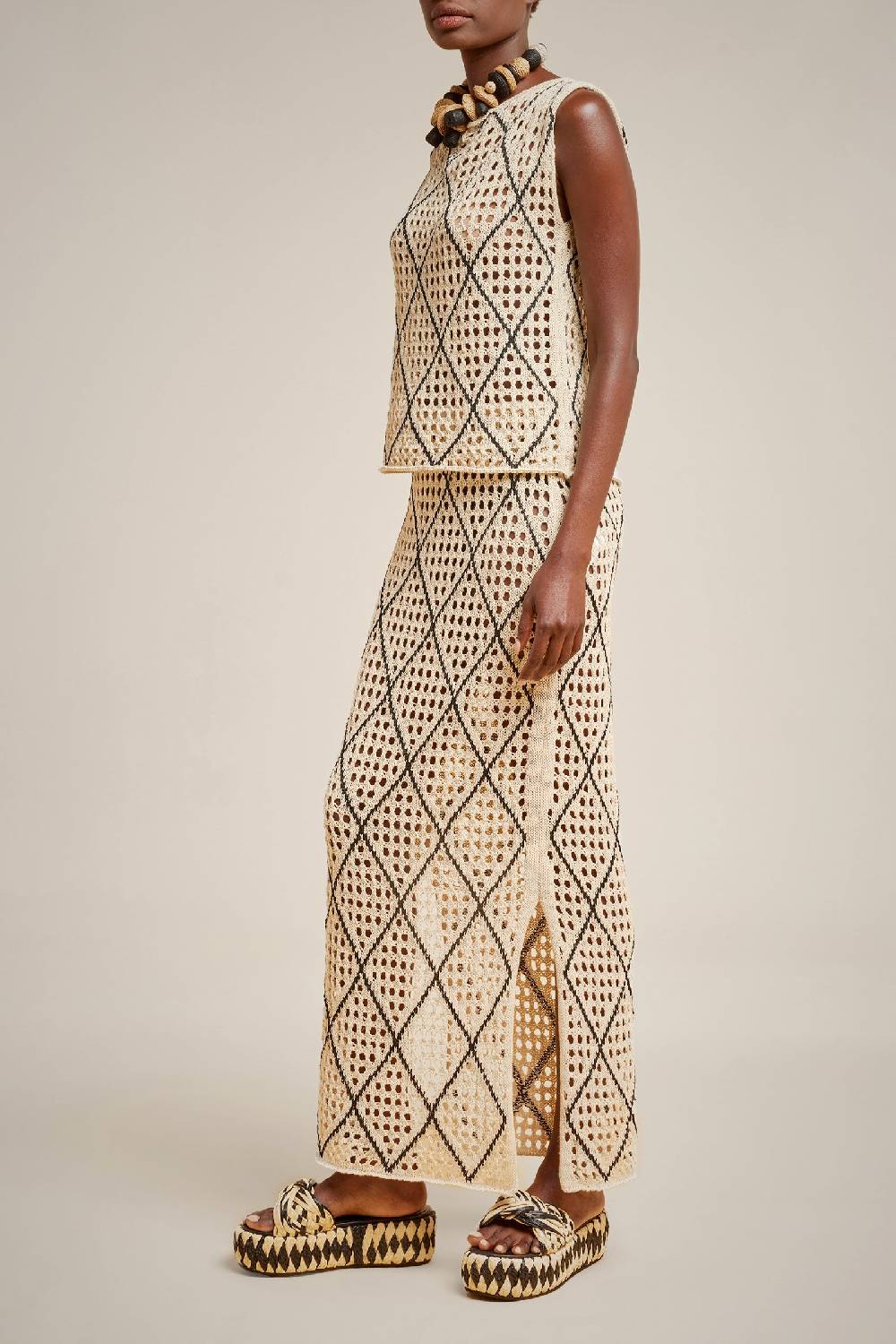 Liviana Conti TOP PUNTO TRAFORATO S4LL4SD70W44-Y.XS