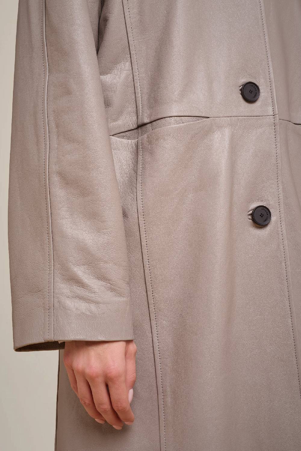Liviana Conti TRENCH IN VERA PELLE W4FF4WX35X72-0.38