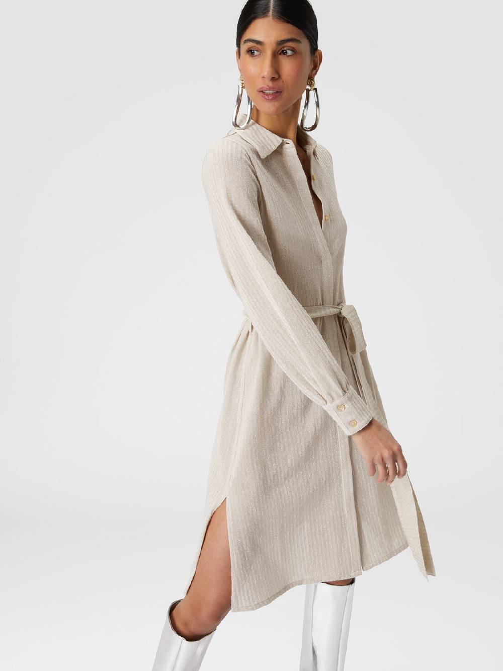 M Missoni Abito In Cotone E Viscosa Lamé