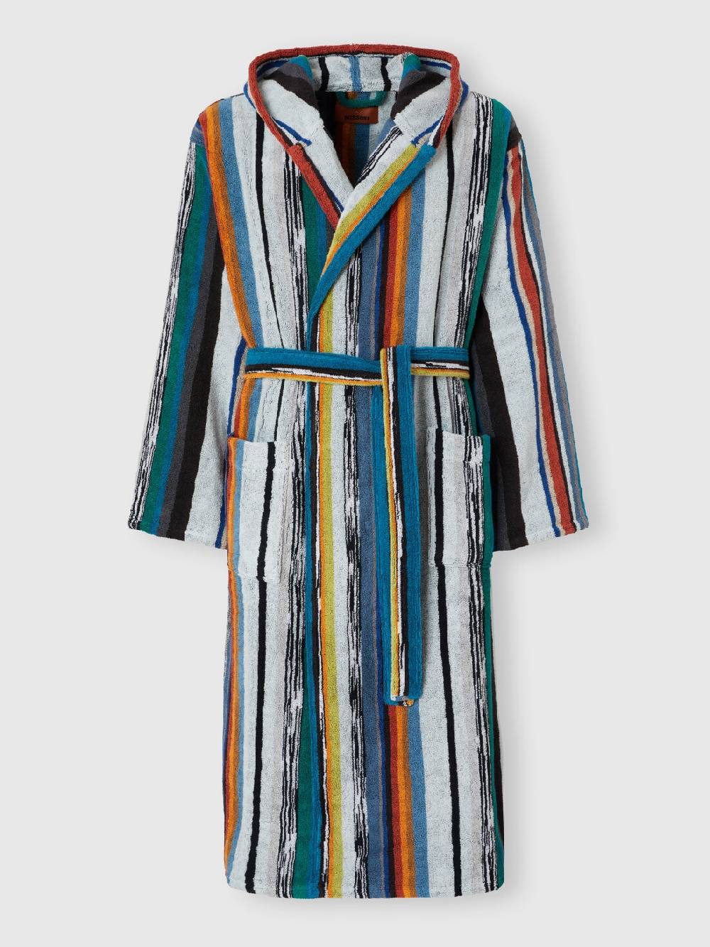 M Missoni Accappatoio Wooden In Spugna Di Cotone