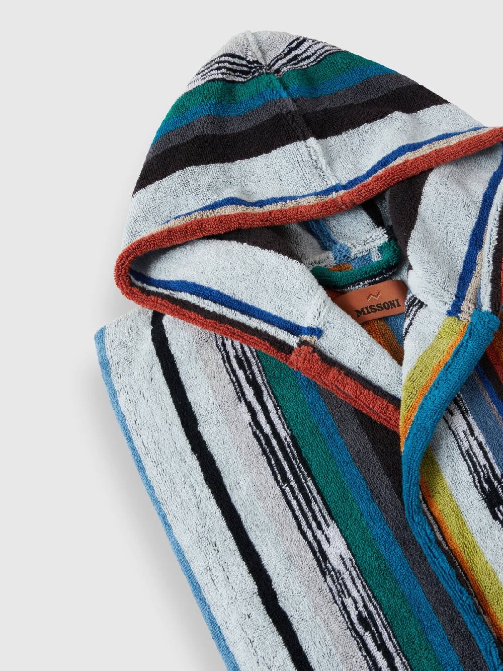 M Missoni Accappatoio Wooden In Spugna Di Cotone