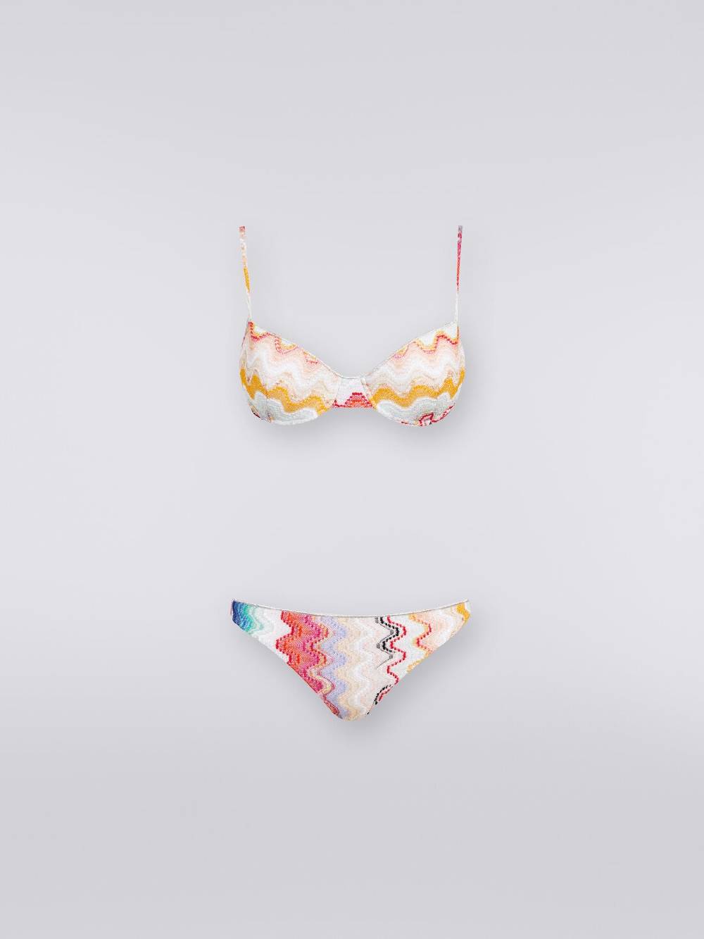 M Missoni Bikini crochet onda con lurex