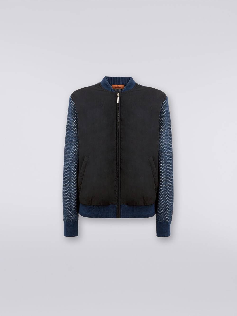 M Missoni Bomber In Misto Cotone E Nylon