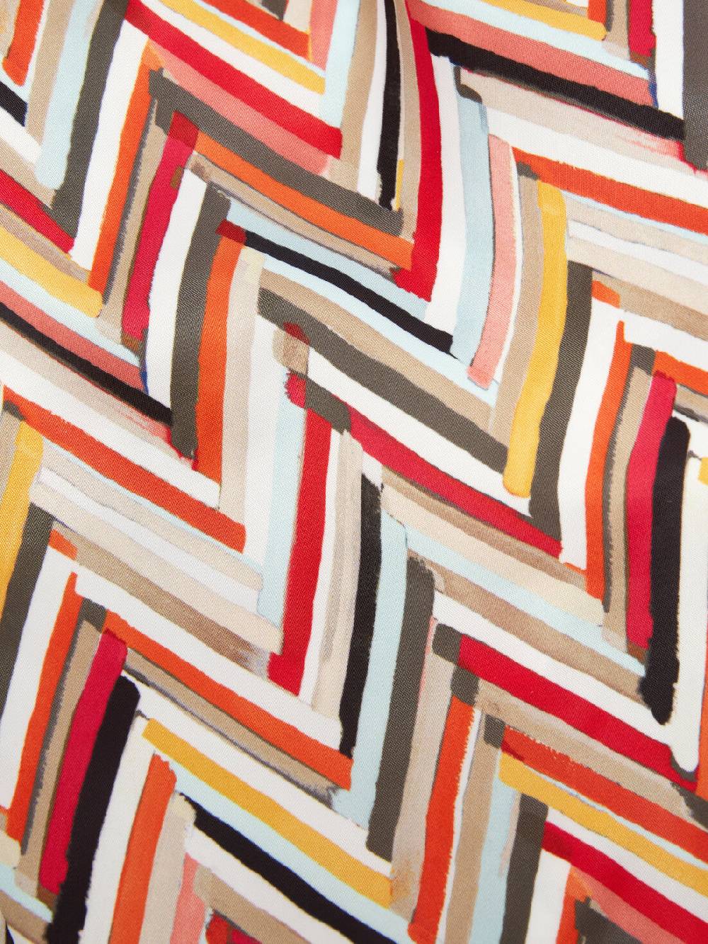 M Missoni Boxer Mare Con Pattern Zig Zag E Logo