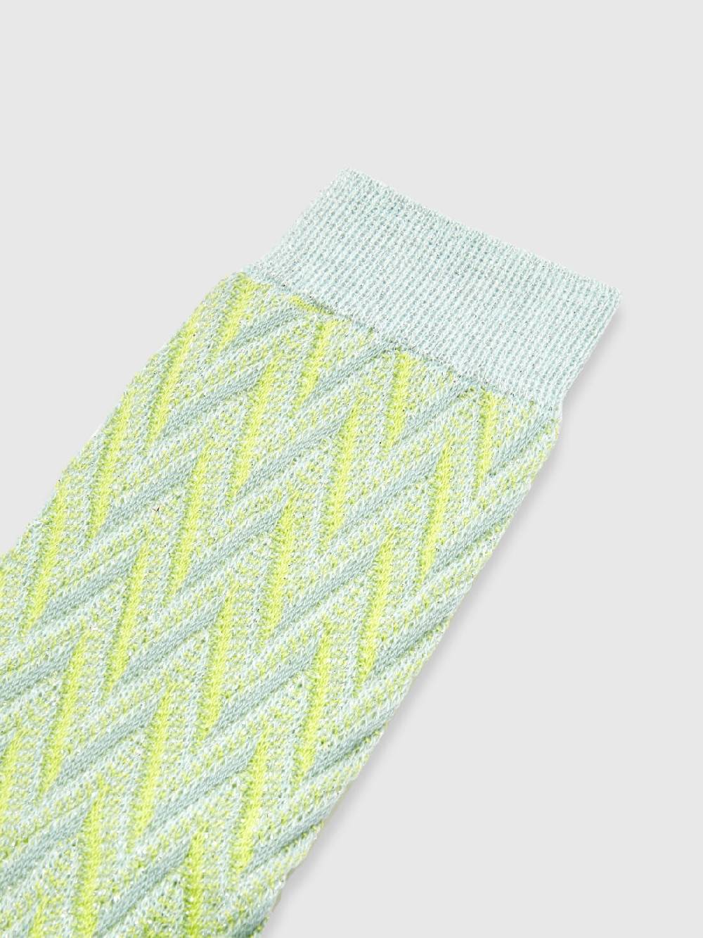 M Missoni Calze In Cotone E Nylon Chevron